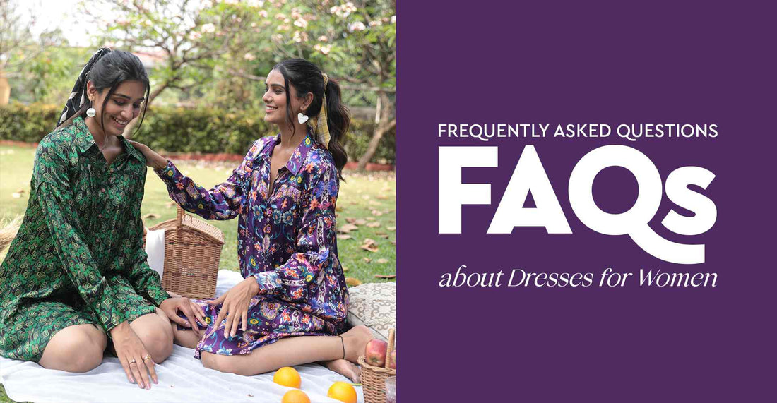 Frequently Asked Questions (FAQs) about Dresses for Women | Yuvani Vesture