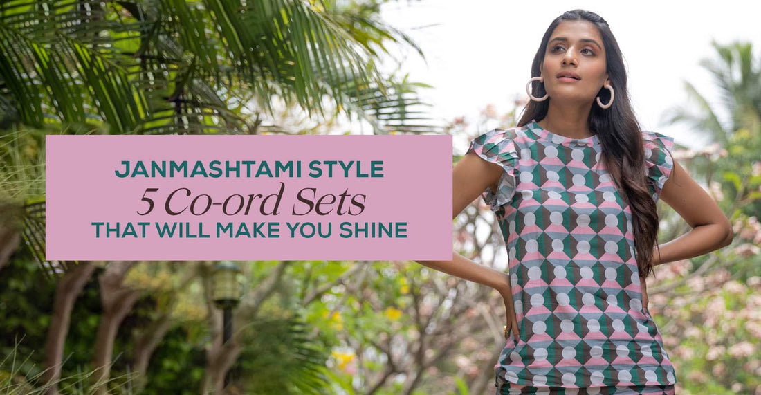 Janmashtami Style: 5 Co-ord Sets That Will Make You Shine |  Yuvani Vesture