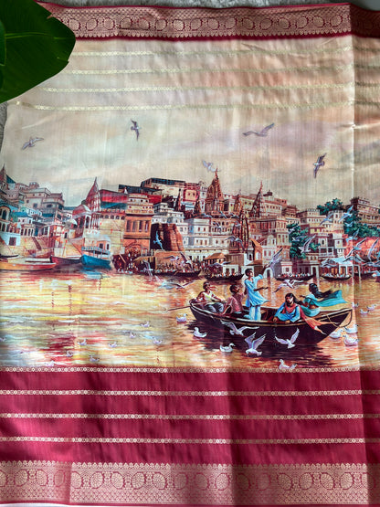 Ganga Ghat Saree