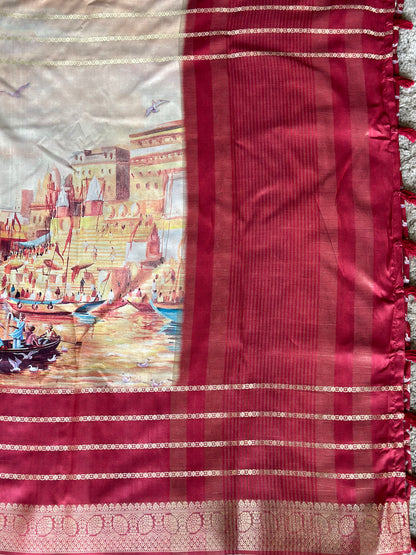 Ganga Ghat Saree