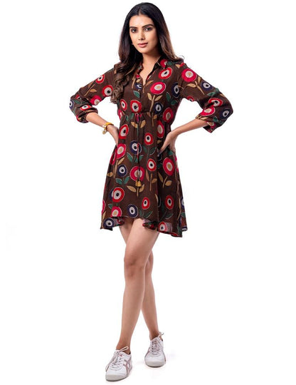 Floral Affair Skater Dress - Yuvani