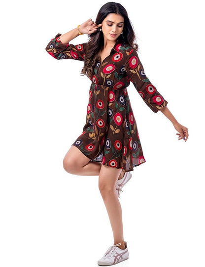 Floral Affair Skater Dress - Yuvani